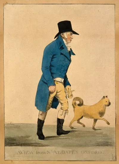 John Grosvenor. Coloured etching by Robert Dighton, 1808