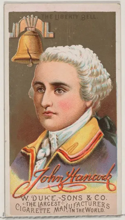 John Hancock, from the series Great Americans (N76) for Duke brand cigarettes