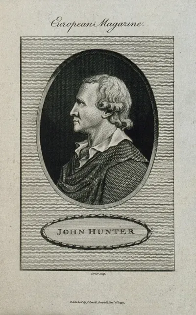 John Hunter. Line engraving by J. Corner, 1793, after J. Tassie, 1791