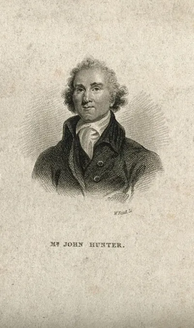 John Hunter. Stipple engraving by W. Read