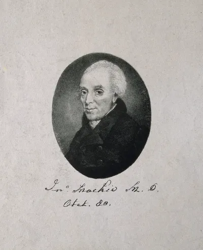 John Mackie. Stipple engraving by G. Glover after A. Penley