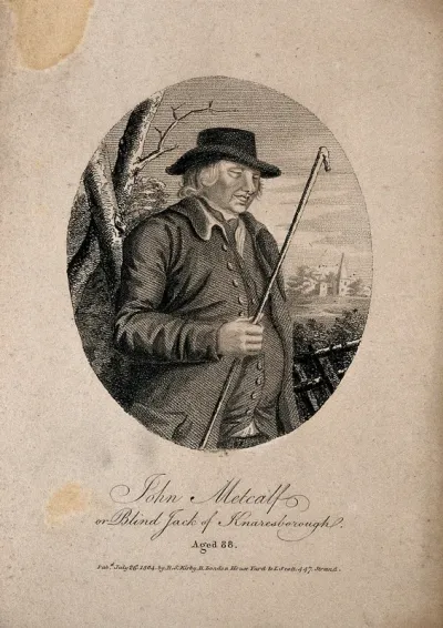 John Metcalf, a blind man, aged 88