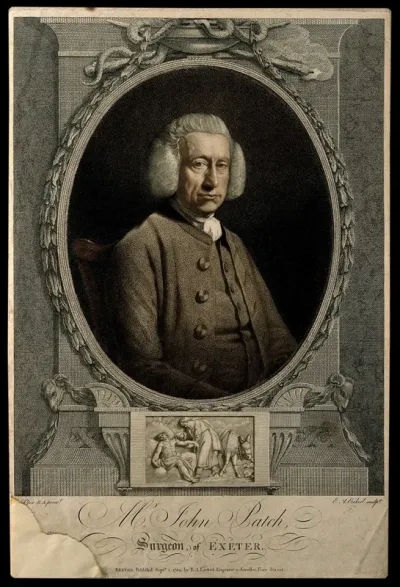John Patch. Colour engraving by E. A. Ezekiel, 1789, after J. Opie