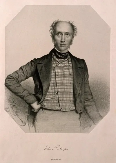 John Phillips. Lithograph by T. H. Maguire, 1851