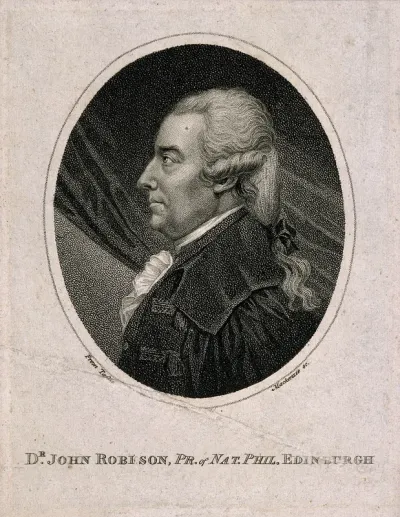 John Robison. Stipple engraving by K. Mackenzie after J. Tassie