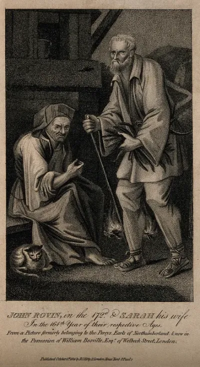 John Rovin and Sarah Rovin, aged 171 and 164 respectively