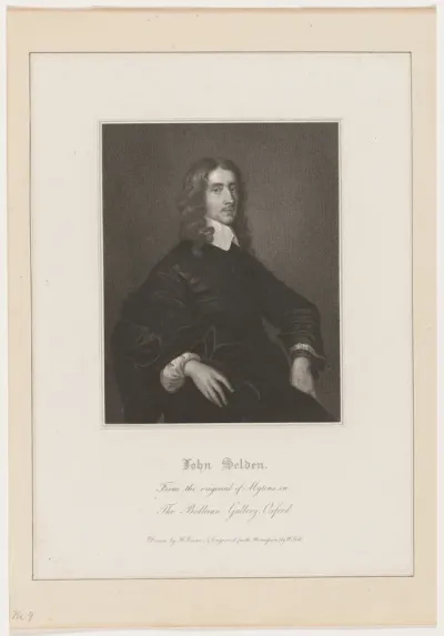 John Selden, Jurist and Antiquary
