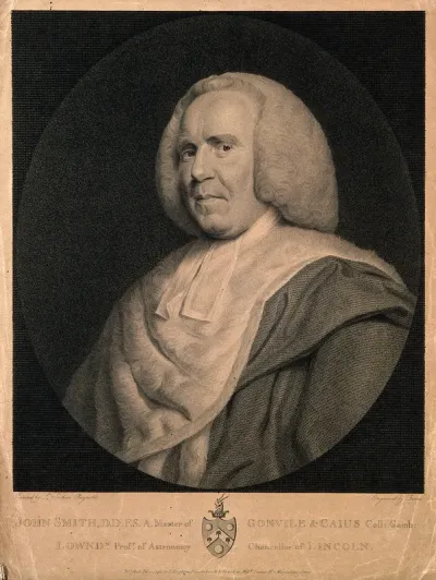 John Smith. Stipple engraving by J.G. and G.S. Facius, 1797, after Sir J. Reynolds, 1765