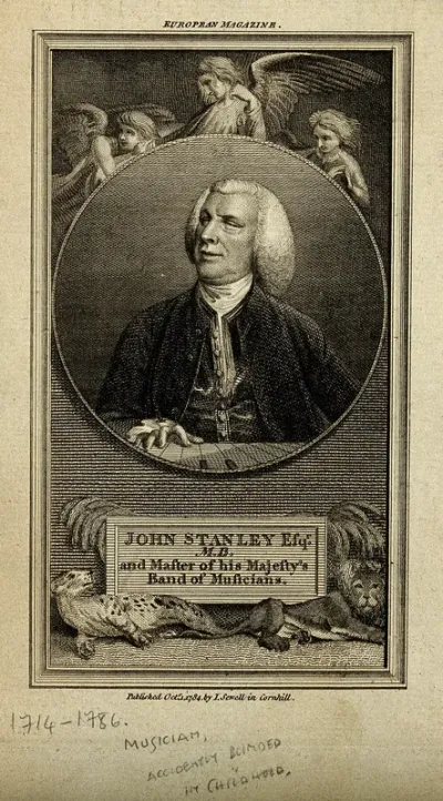 John Stanley, a blind musician