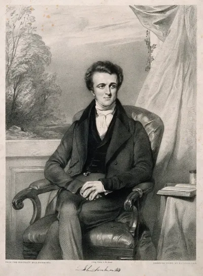 John Sweatman. Lithograph by R. J. Lane after G. Richmond