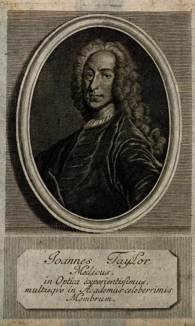 John Taylor. Line engraving after P. Ryche