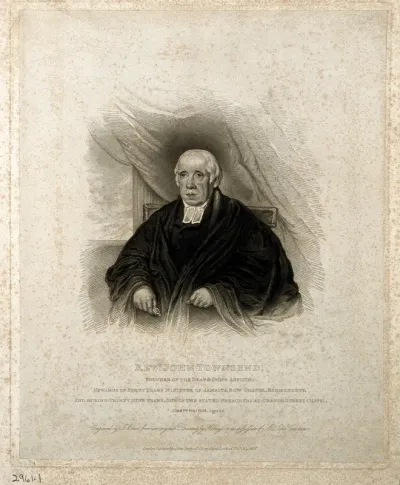 John Townsend. Stipple engraving by T. Blood, 1826, after Holroyd