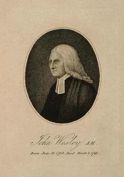 John Wesley. Line engraving by W. Bromley, 1791