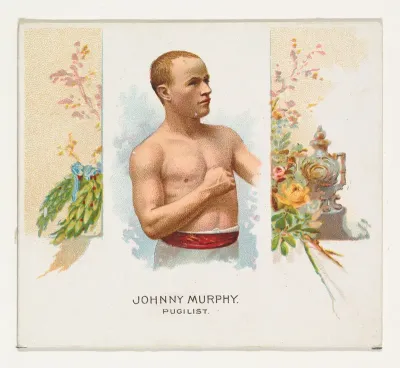 Johnny Murphy, Pugilist, from World's Champions, Second Series (N43) for Allen & Ginter Cigarettes