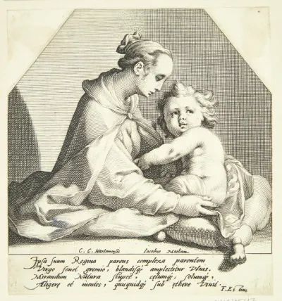 Jomfru Maria med barnet