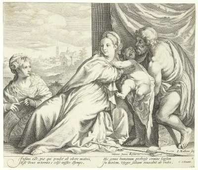Jomfru Maria og Jesusbarnet med Johannes Døberen og Skt. Katarina
