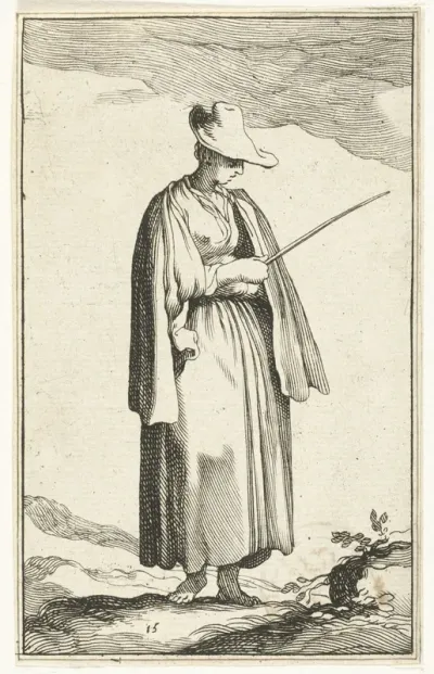 Jonge boerin