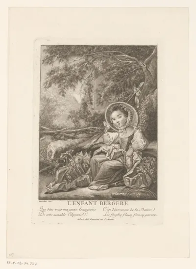 Jonge herderin