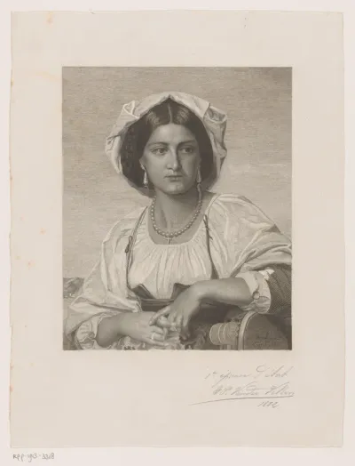 Jonge Italiaanse vrouw