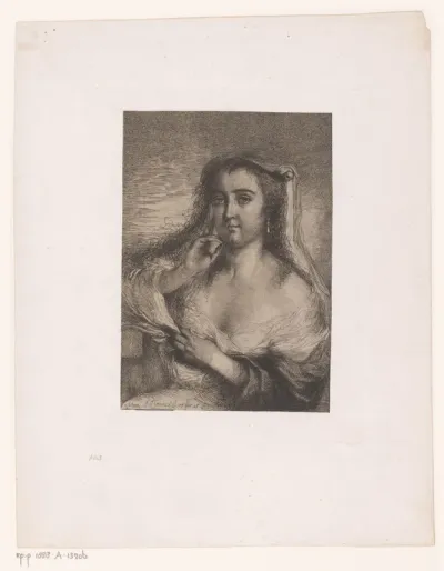 Jonge Napolitaanse vrouw