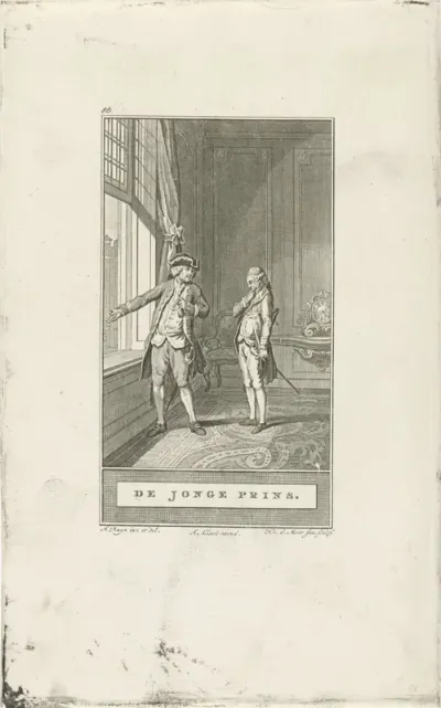 Jonge prins en zijn oom