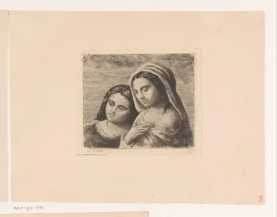 Jonge vrouw en een meisje