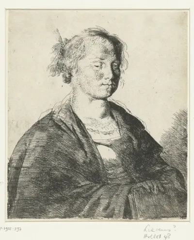 Jonge vrouw met boek