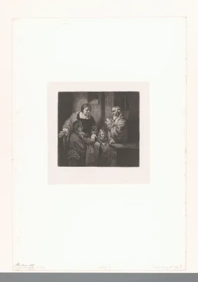 Jongeman en vrouw bieden oude man een mantel aan