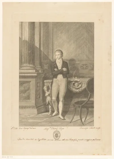 Jongeman, mogelijk bankier en kunstverzamelaar Henry Hope