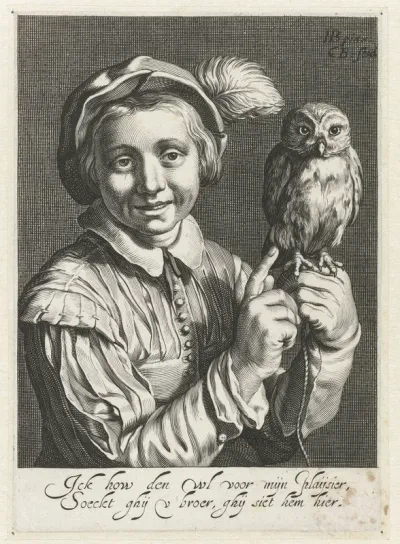 Jongen met uil