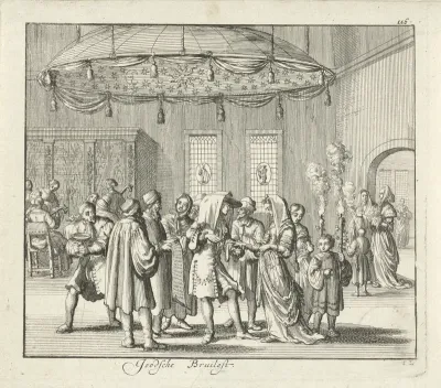 Joodse bruiloft
