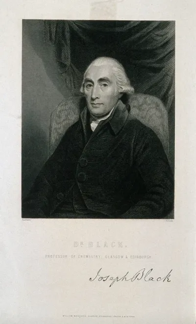 Joseph Black. Stipple engraving by C. Cook after H. Raeburn