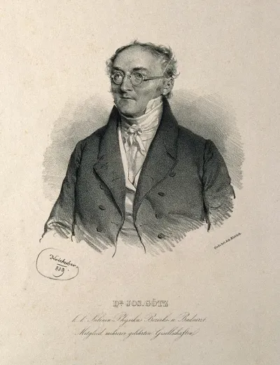 Joseph Goetz. Lithograph by J. Kriehuber, 1839