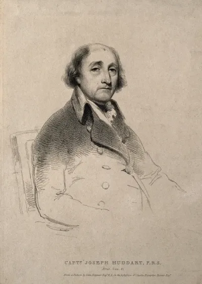 Joseph Huddart. Soft-ground etching after J. Hoppner