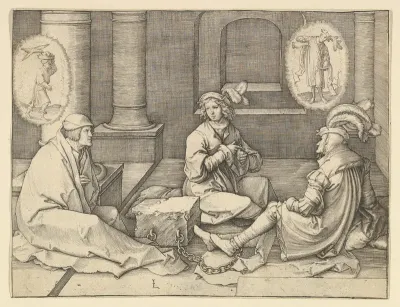 Joseph Interpreting the Dreams in Prison