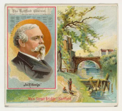 Joseph R. Hawley, The Hartford Courant, from the American Editors series (N35) for Allen & Ginter Cigarettes