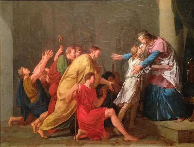 Joseph recognized by his brothers