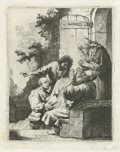 Joseph's coat brought to Jacob