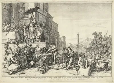 Joseph Selling Grain in Egypt