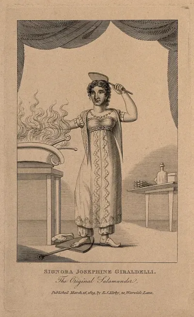 Josephine Girardelli, a woman impervious to fire