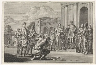 Josephus door Vespasianus in vrijheid gesteld