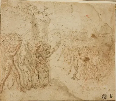 Joshua Commanding the Israelites
