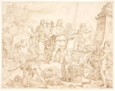 Josias befaler, at graven med den guds mand, der kom fra Juda, skal skånes
