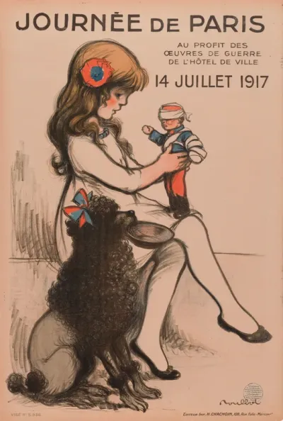 Journée de Paris 14 Juillet 1917 (juliste)