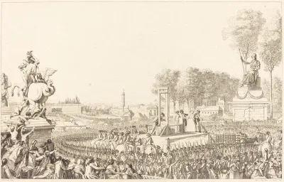 Journee du 16 octobre 1793, la morte de Marie-Antoinette
