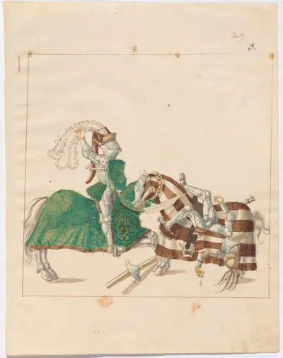 Joust of Peace in Leg Armor