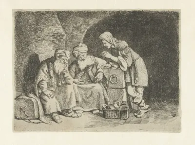 Jozef verklaart de dromen van de bakker en de schenker