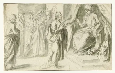 Jozef verklaart de dromen van Farao