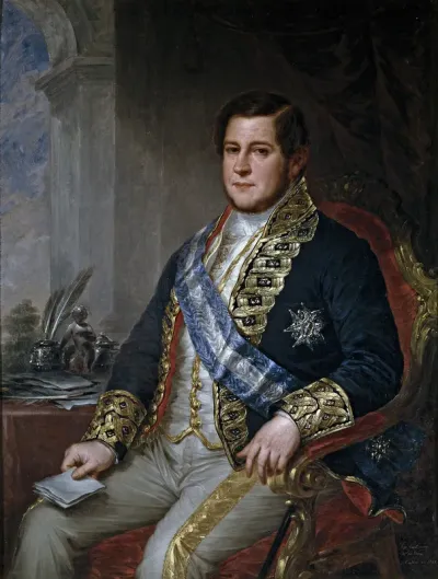 Juan Bravo Murillo ministro de Comercio Instrucción y Obras Públicas