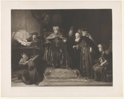 Judas brengt de zilverlingen terug
